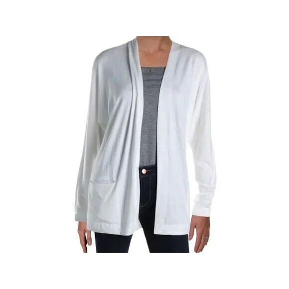 CUPIO BLUSH Womens Pocketed Dolman Sleeve Open Front Wear To Work Cardigan - Picture 1 of 1